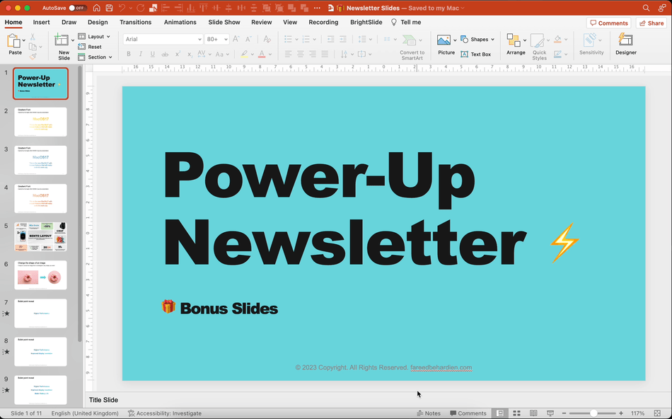 Set up your PowerPoint workspace like a pro